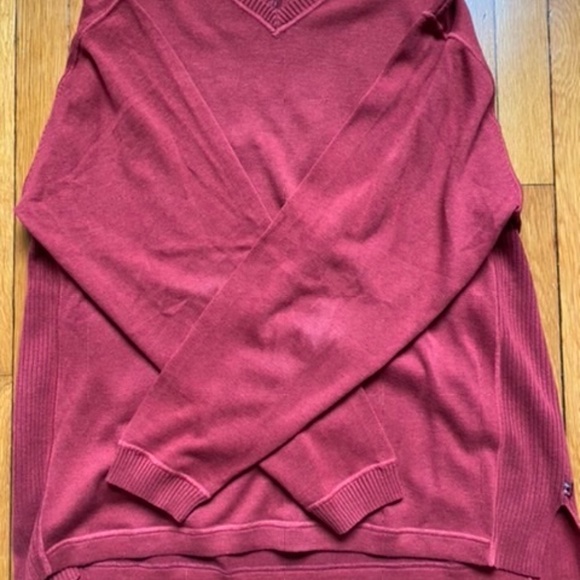 Tommy Bahama Sweatshirt Pullover Mens Size L Long Sleeve Red - Picture 3 of 4